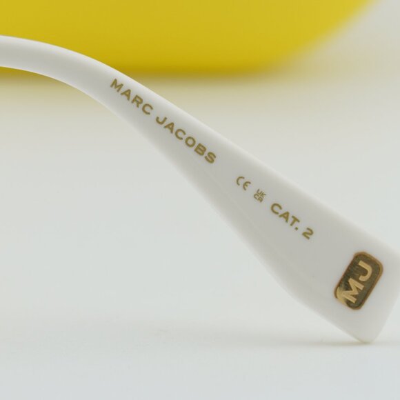 Marc Jacobs MJ 1079/S 024S HA Geometric Sunglasses - Gold/Brown main image 5